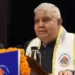 Vice President Jagdeep Dhankar speaking at 61st convocation of the Indian Agriculture Research Institute