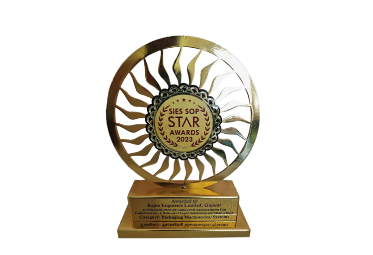 Rajoo Engineers Limited Wins the SIES SOP STAR 2023 Award for Pentafoil-POD-AX