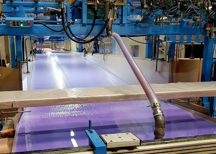 Cannon Viking Introduces the Laydown Master to Complete its Offering for PU  Slabstock Foam Producers Using Solid Fillers