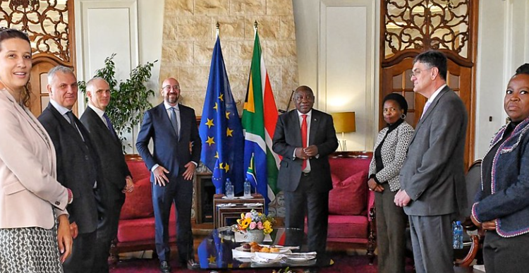 Joint Statement on the Telephone Call Between the President of South Africa Cyril Ramaphosa and the President of The European Council Charles Michel