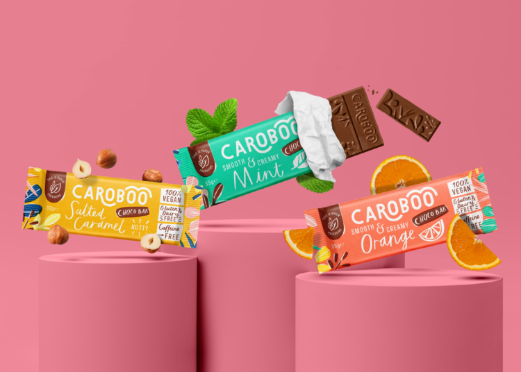 Caroboo Secures Holland & Barrett Listing For Its Dairy And Caffeine Free Chocolatey Bars Wrapped In 100% Recyclable Paper Packaging
